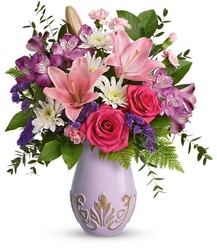 Teleflora's Lavishly Lavender Bouquet from McIntire Florist in Fulton, Missouri